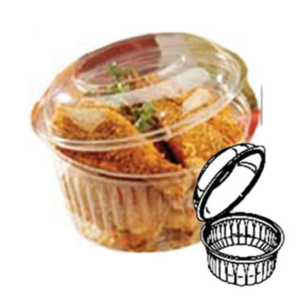 Clear PET Bowl With Lid 32 oz C41572
