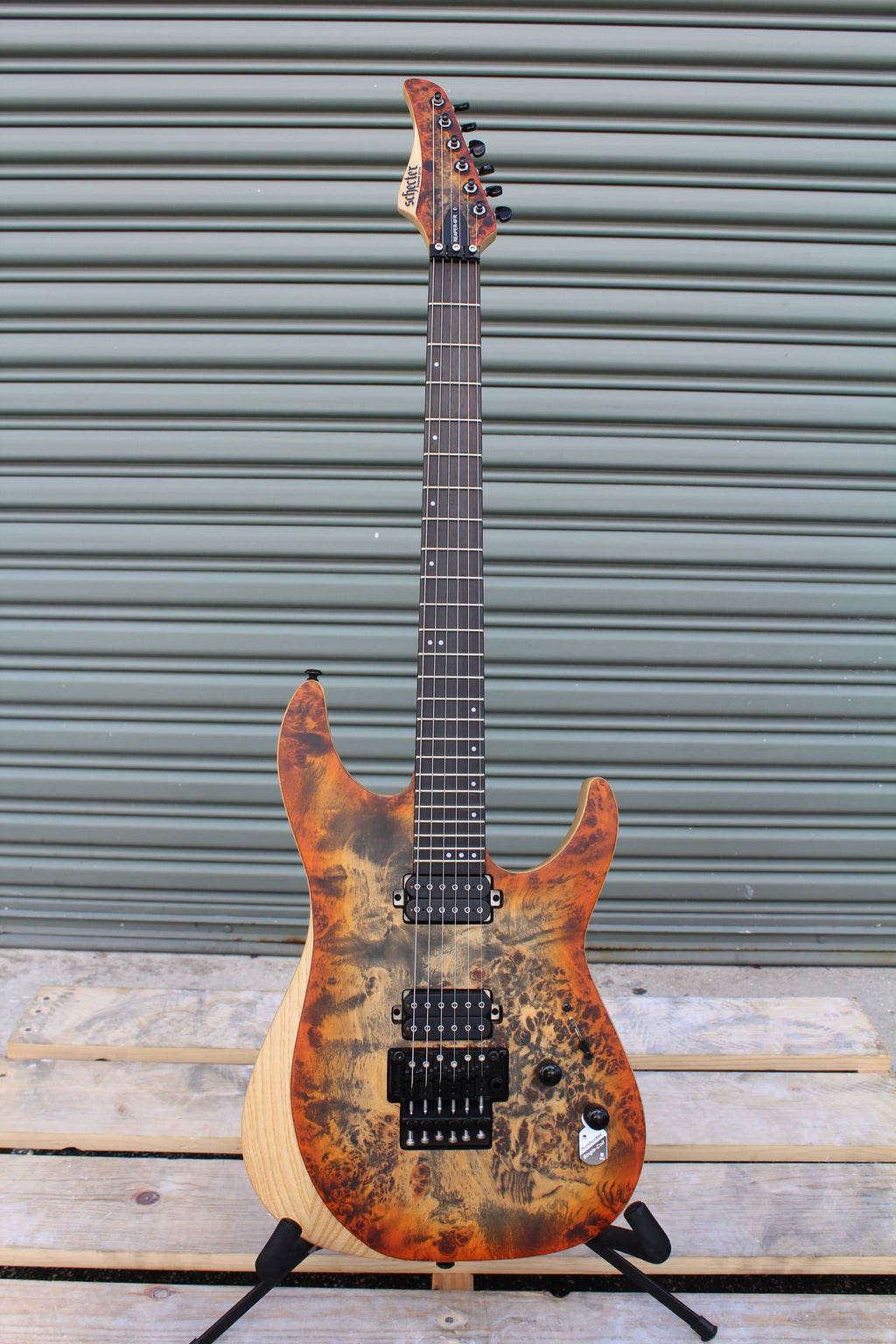 Satin Inferno Burst Electric Guitar L149