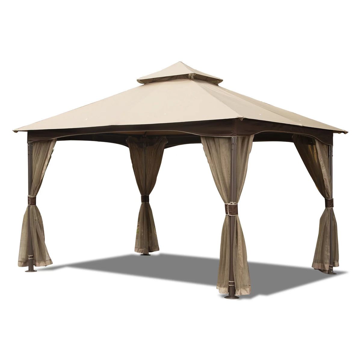 10'x13' Patio Gazebo with Mosquito Netting N4150