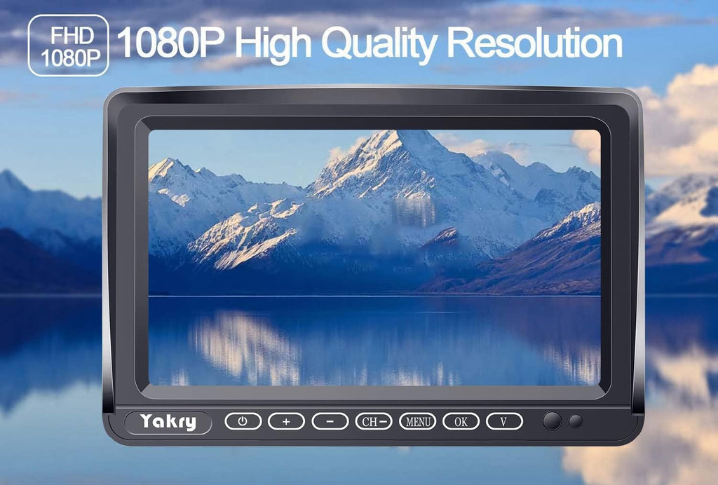 Wireless Backup Camera HD 1080P 7 Inch DVR Monitor N73633