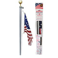 21 ft. Sectional Flagpole Kit with Rope X23432