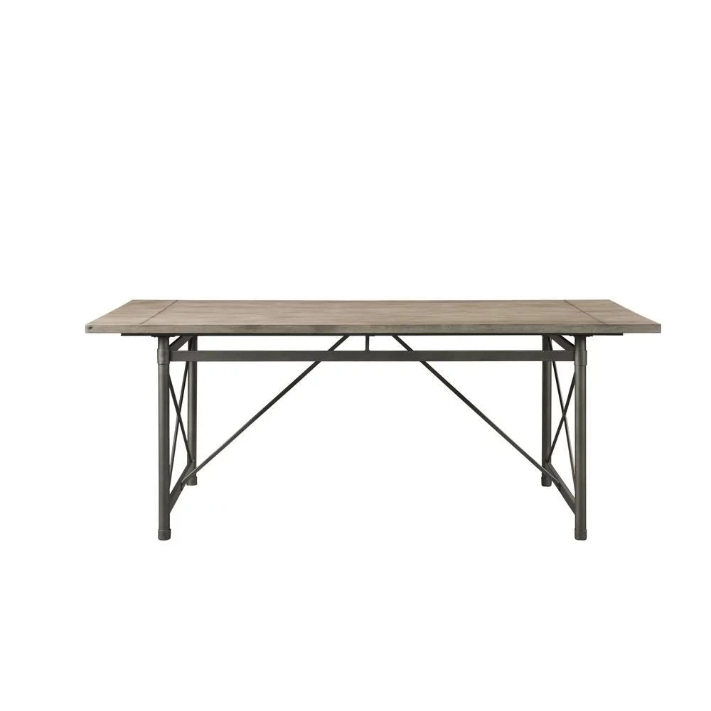 Gray Oak Dining Table V263447