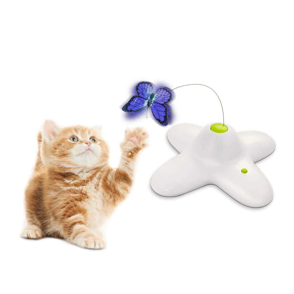 Interactive Cat Butterfly Toy with Two Replacements B740314