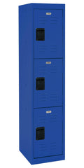 Blue 3 Tier School Locker Z4183