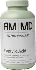 Caprylic Acid Capsules 800 mg 120 Vegan Capsules P33436