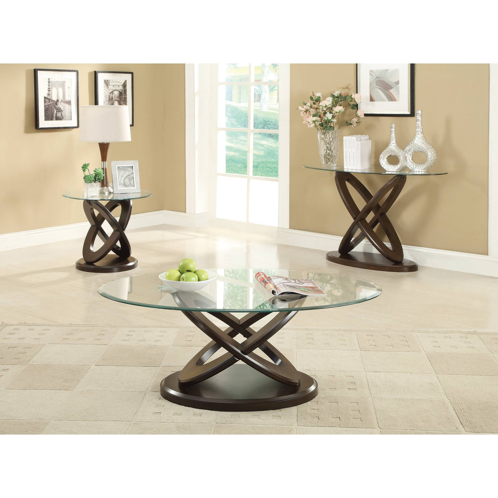 Espresso Sofa Table K9285