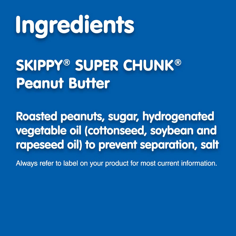 Super Chunky Peanut Butter, 40 Ounce Twin Pack P37174