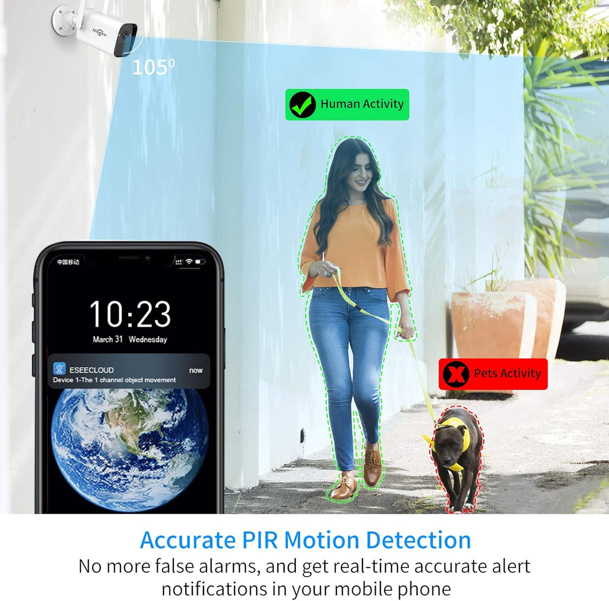 3MP Battery Powered Security Camera X87896