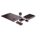 7-Piece Bonded Leather Desk Set Z6023