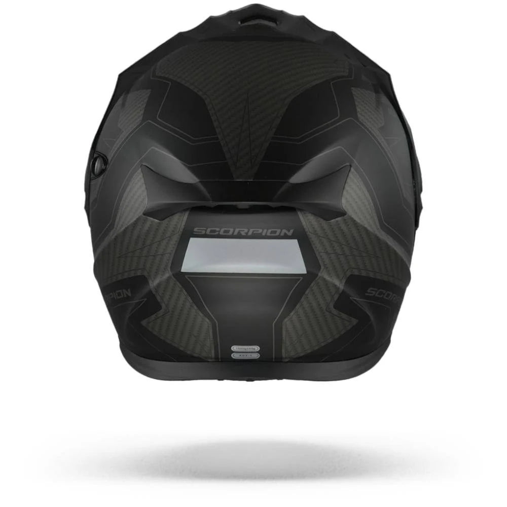 Matt Black Carbon Motorcycle Helmet Q9492