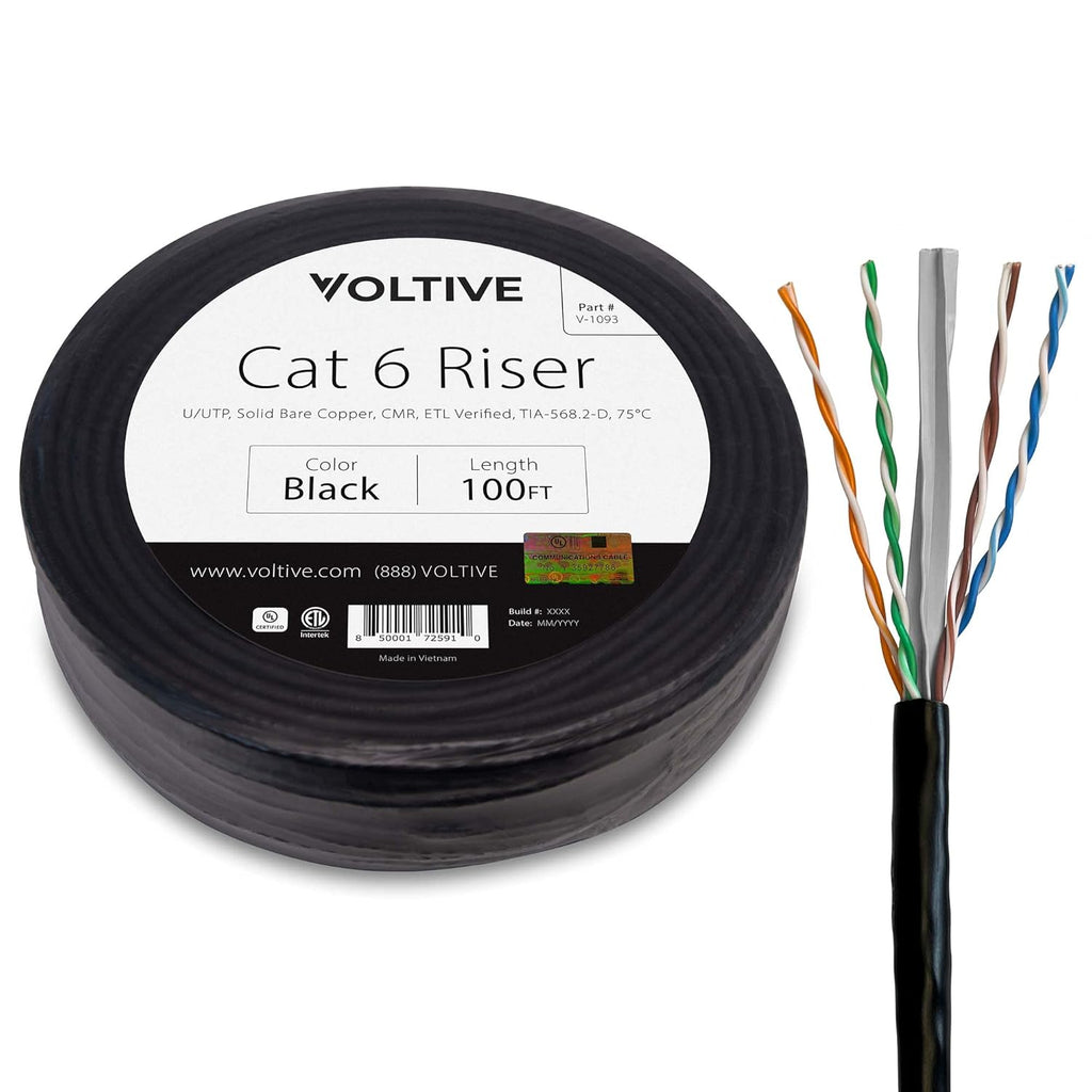 Blue Solid Bare Copper Bulk Ethernet Cable G54910