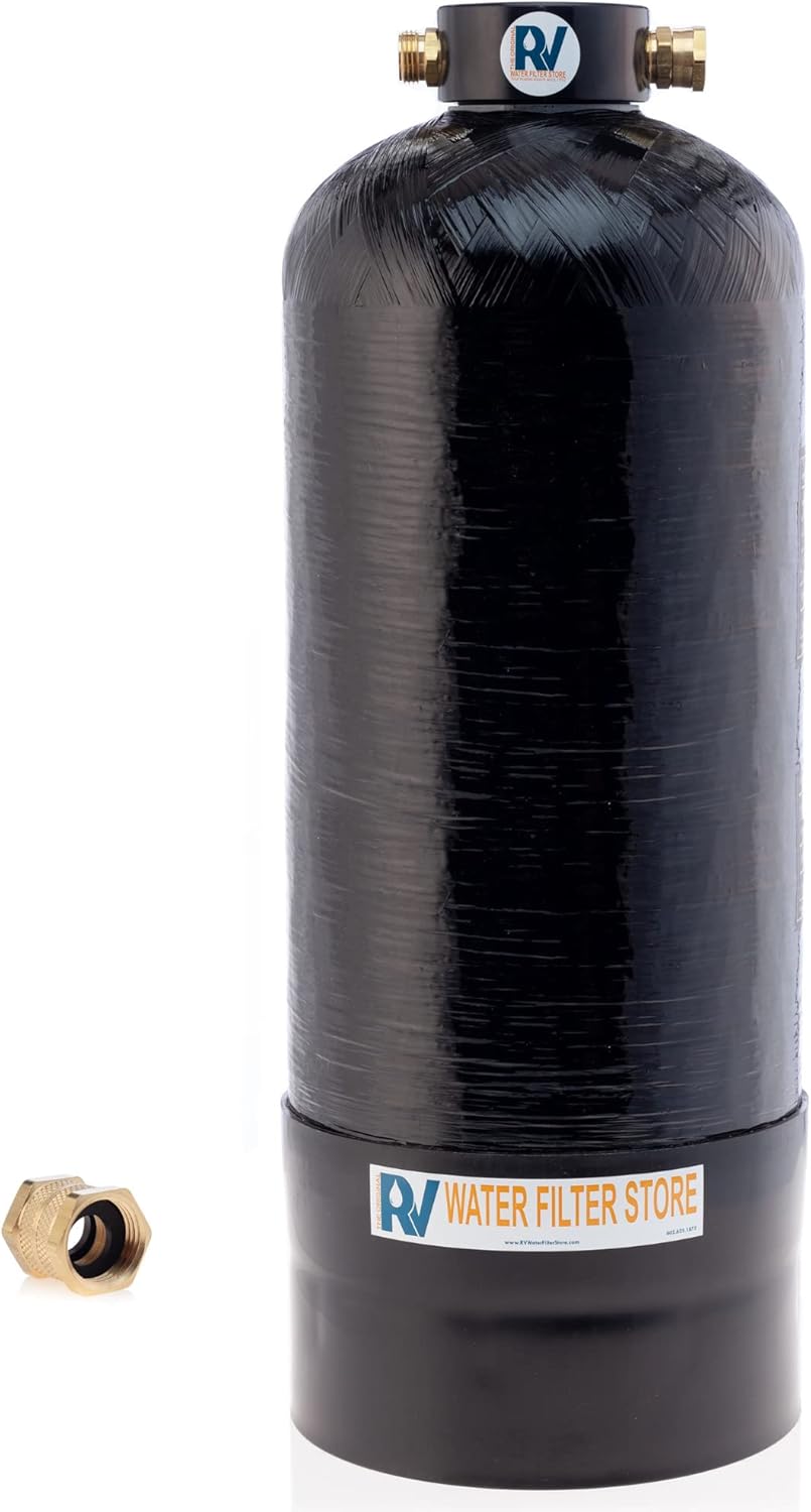 RV Water Softener Portable 16,000 Grain 3/4" Fittings L457513