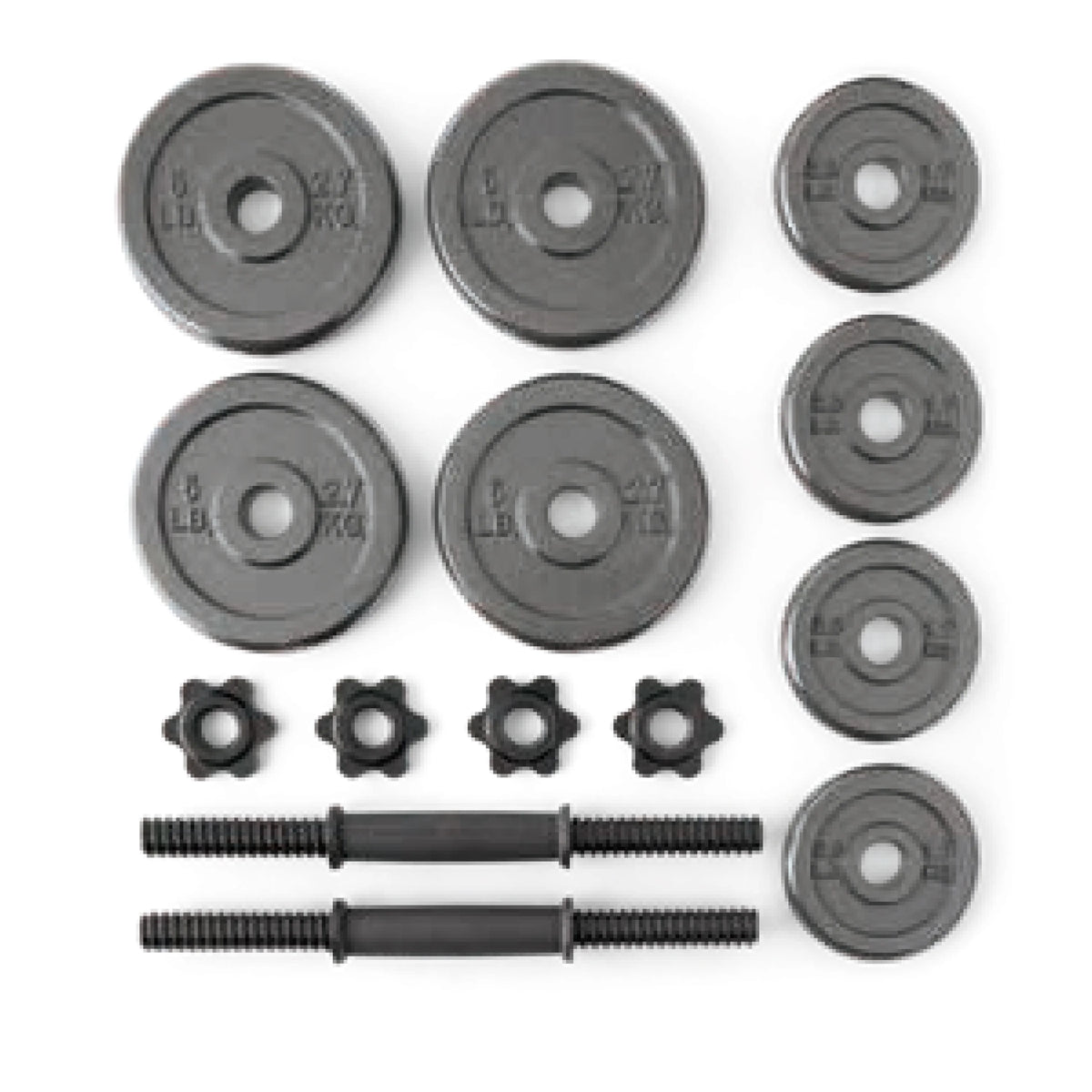 40lb Adjustable Cast Iron Dumbbell Set J1418