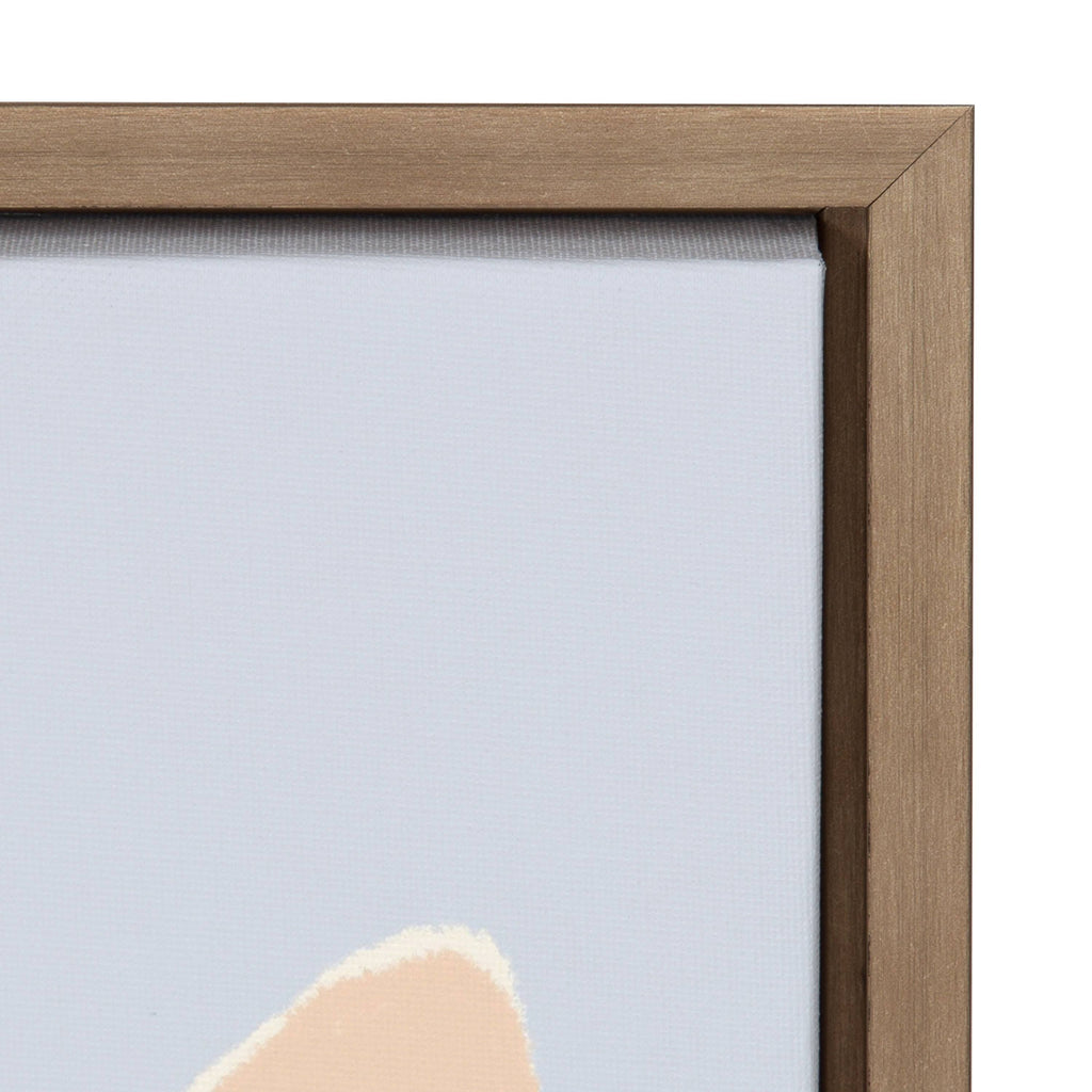 Framed Canvas (23x33 - Gold) W735