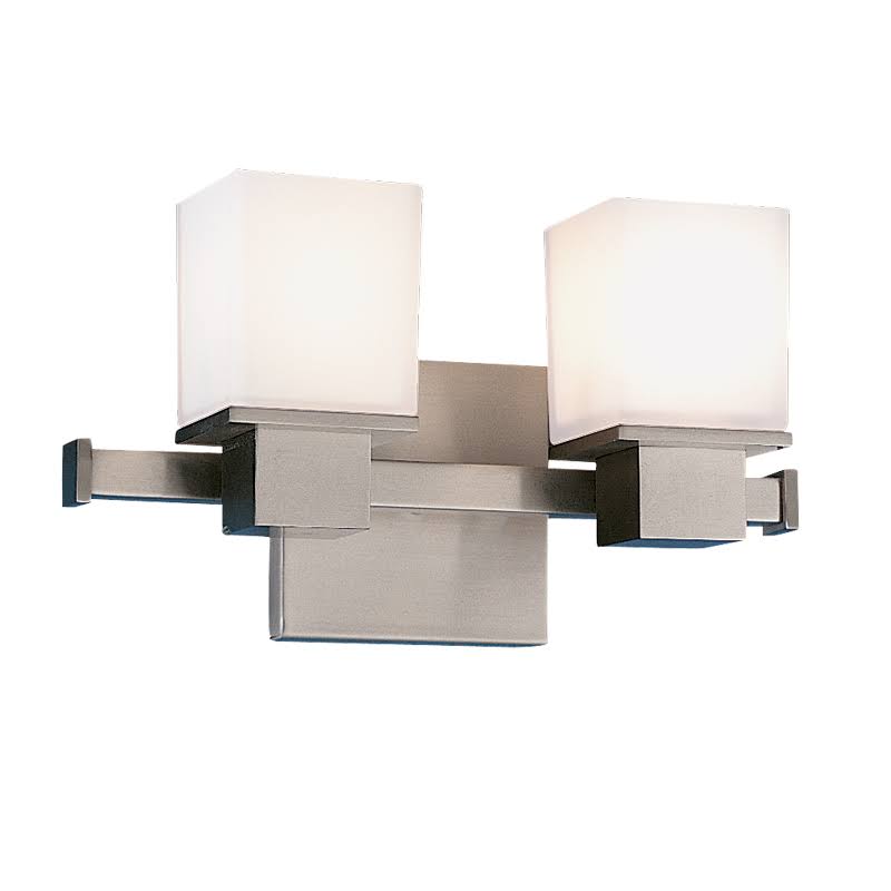 Satin Nickel 1 Light Bath Bracket J524