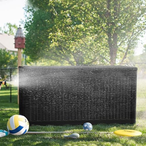 31 Gallon Weatherproof Resin Deck Box F522
