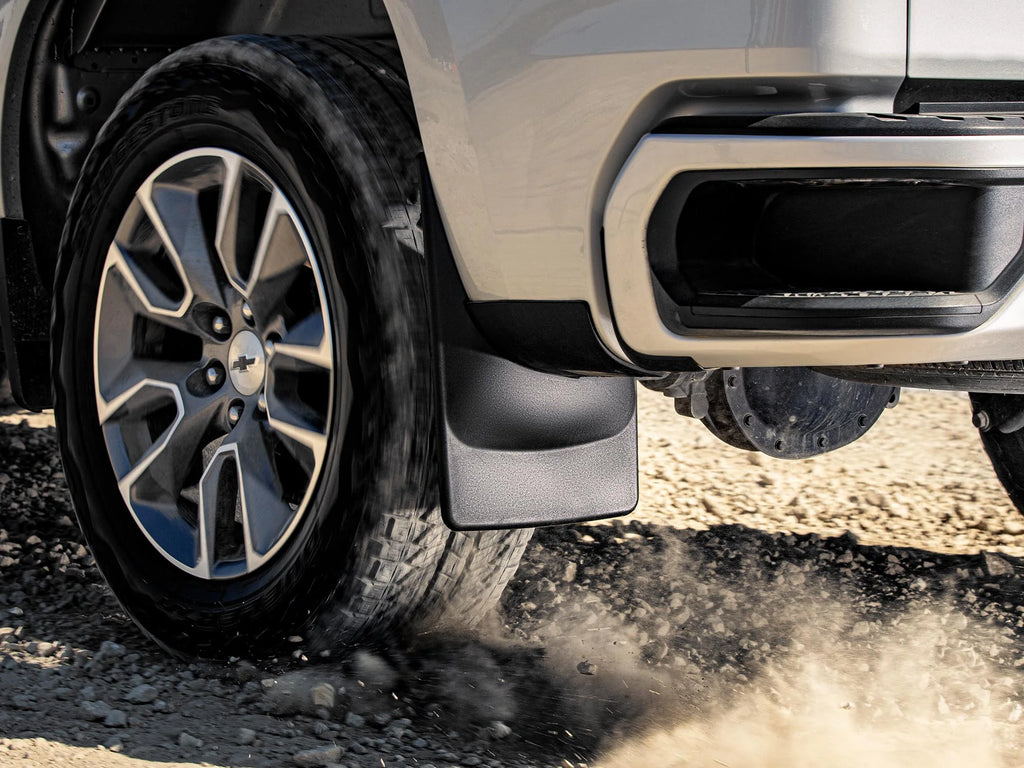 Black Rear Pair Splash Guard MudFlaps V736