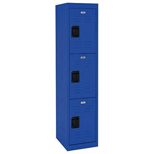 Blue 3 Tier School Locker Z4183