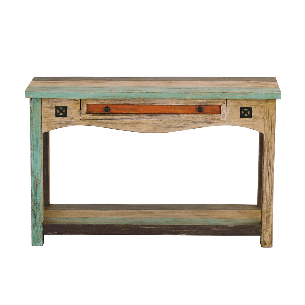 Handmade Distressed Mango Wood Console Table B519992