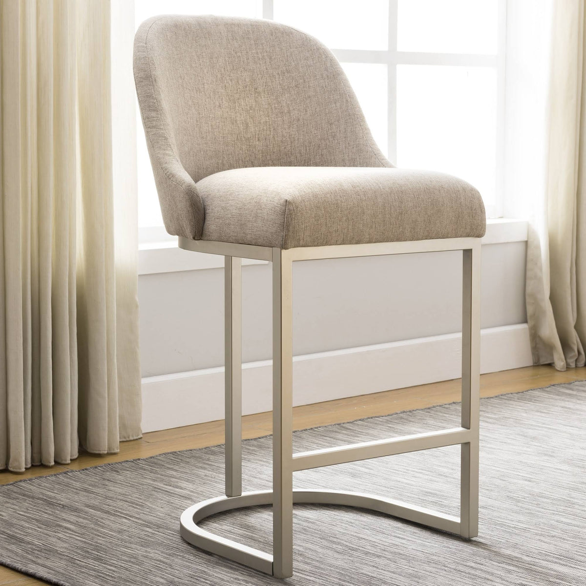 Barrelback Counter Stool Set of 2 E17224
