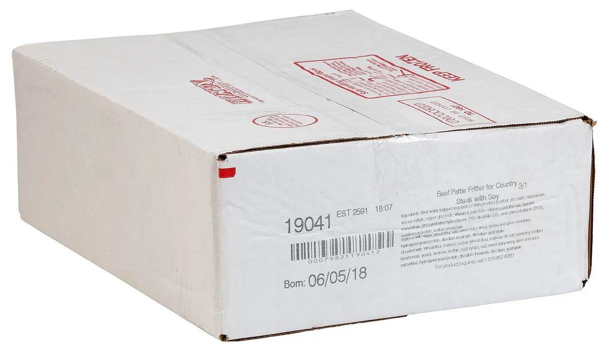 Breaded Beef Steak Patty, 5.33 Ounce -- 30 per case M54897