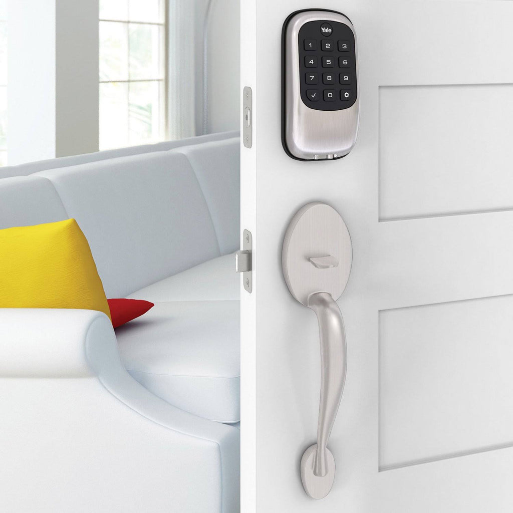 Push Button Deadbolt Polished Brass E749223