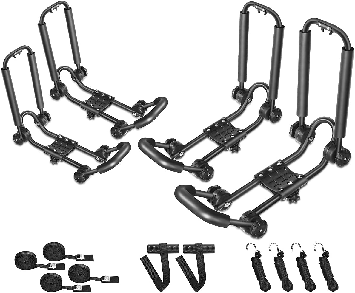 Universal Foldable Kayak Canoe SUP Carrier Car Roof Rack Mount V5108