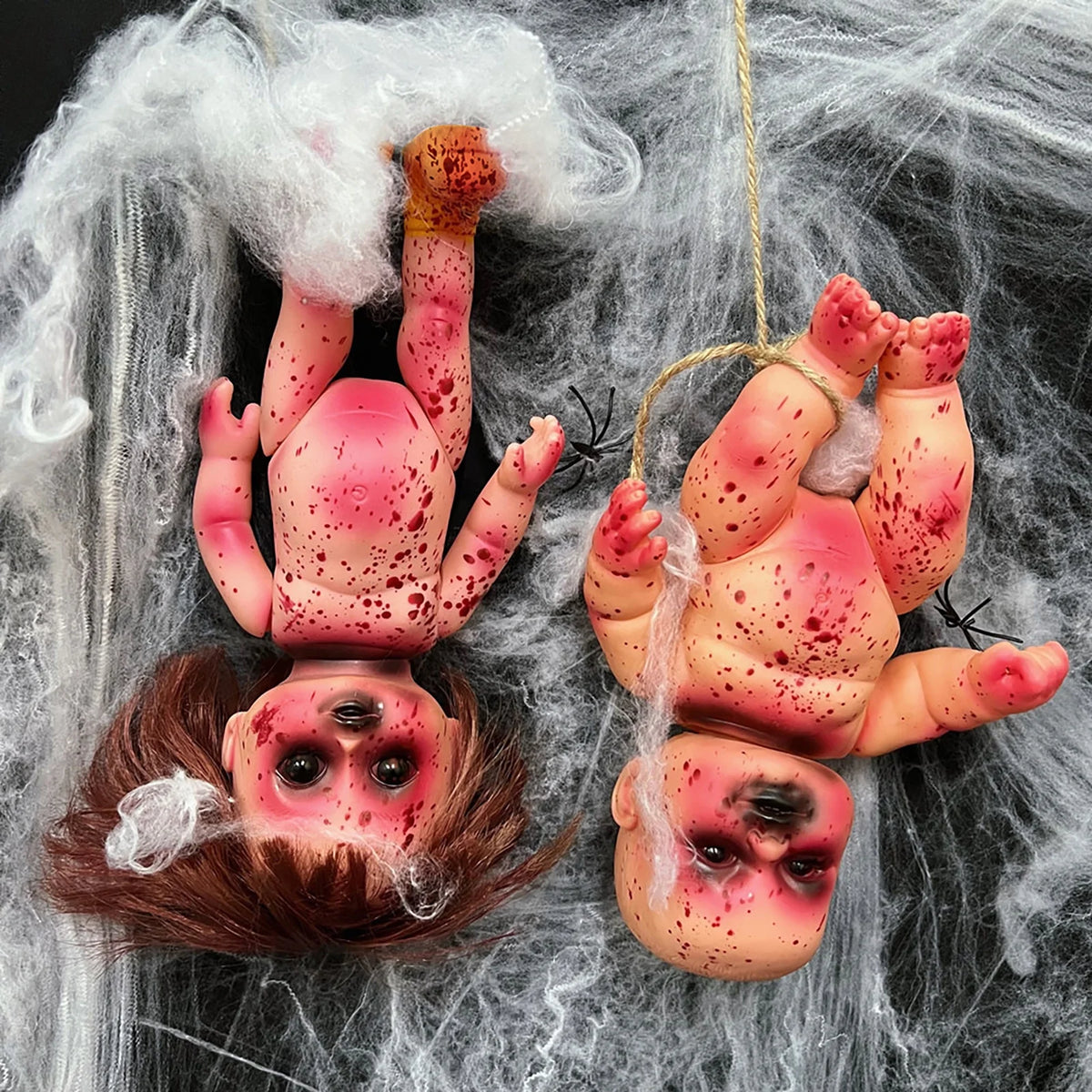Creepy Halloween Zombie Baby Doll M500