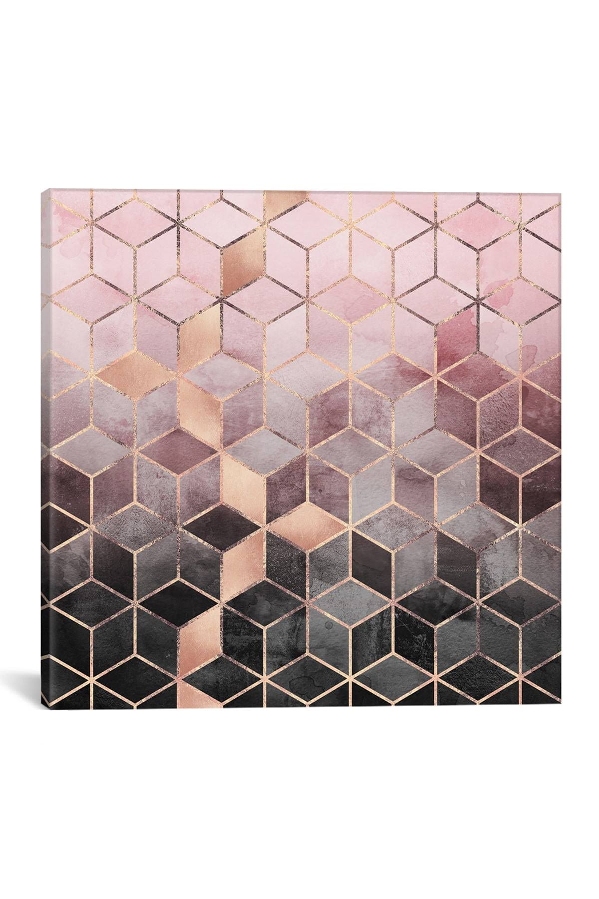 Pink and Grey Cubes P7031