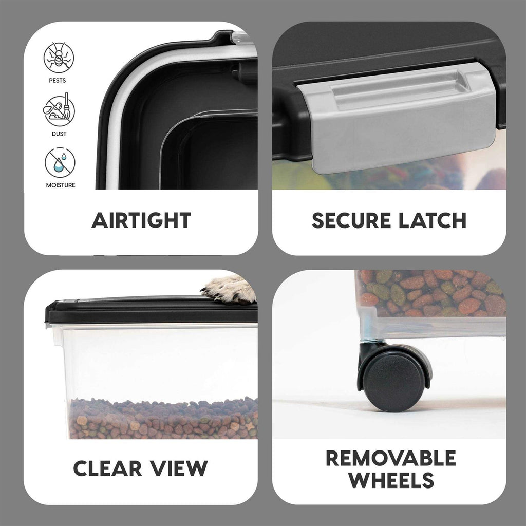 3-Piece Airtight Pet Food Container Combo R360