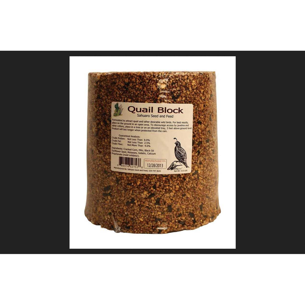 Quail Bird Food Block C467064