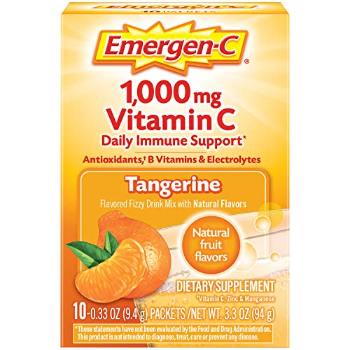 1000mg Vitamin C Powder, Tangerine Flavor - 10 Count I5130