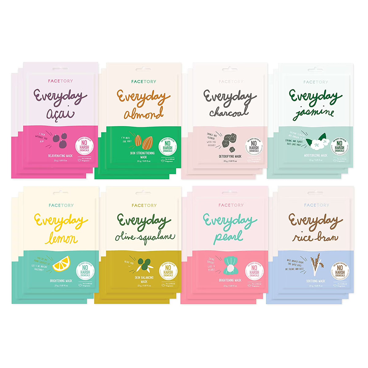 Set of 8 Sheet Masks P551