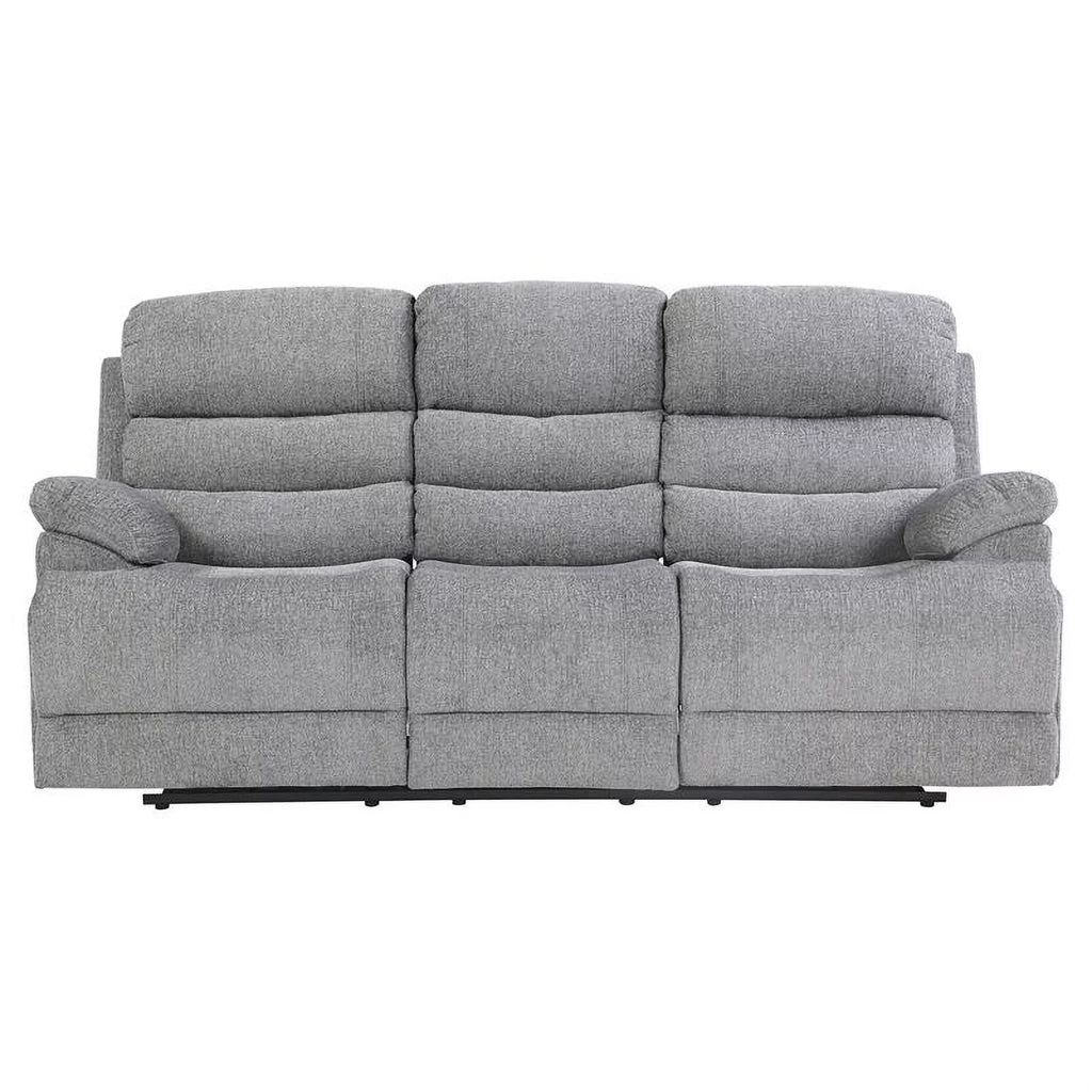 Gray Power Reclining Sofa with USB Port T45069