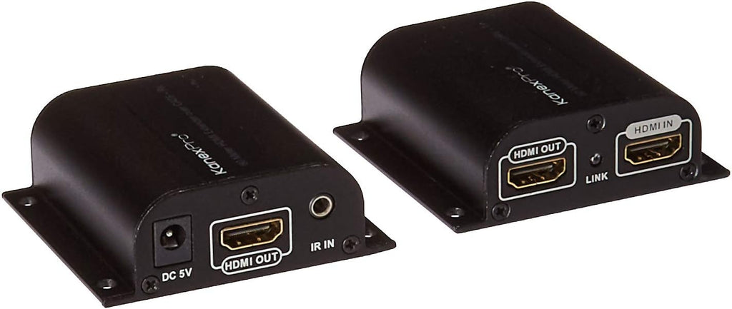 Black HDMI Extender Cat6 Video Converter T445057