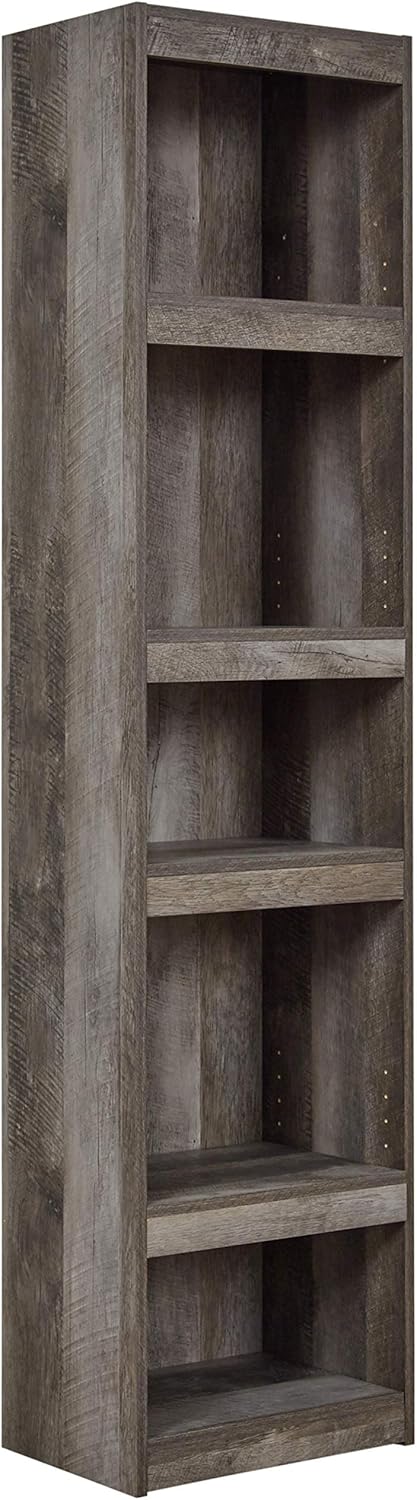 Gray Pier-Style Bookcase N94820
