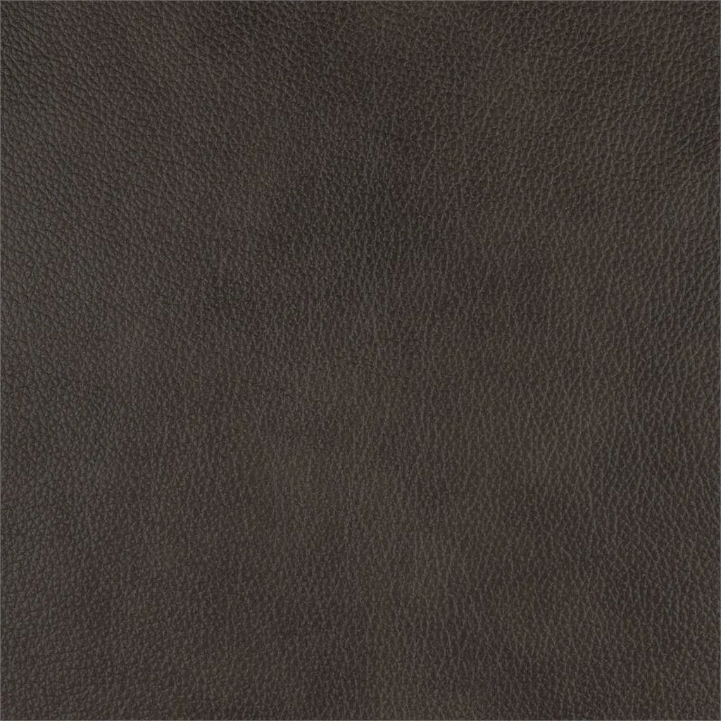 Brown Leather Double Reclining Sofa with Headrests A659