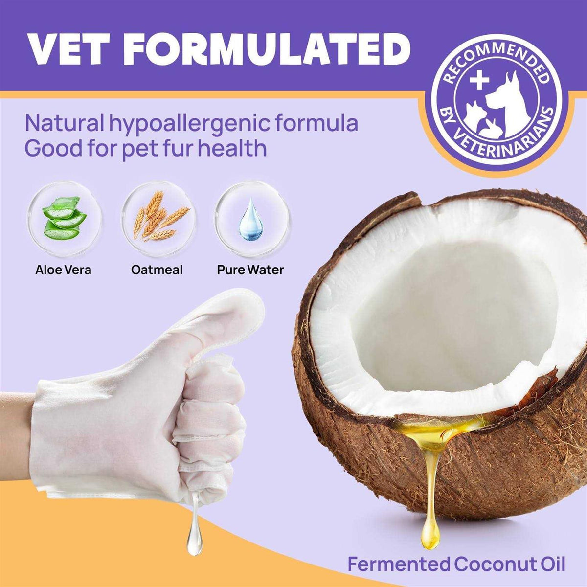 Pet Cleaning Deodorizing Bathing Wipes H5761