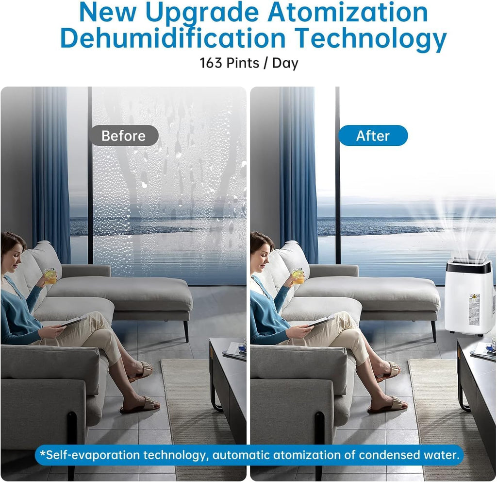 10,000BTU Portable Air Conditioner with Remote Control Y32511