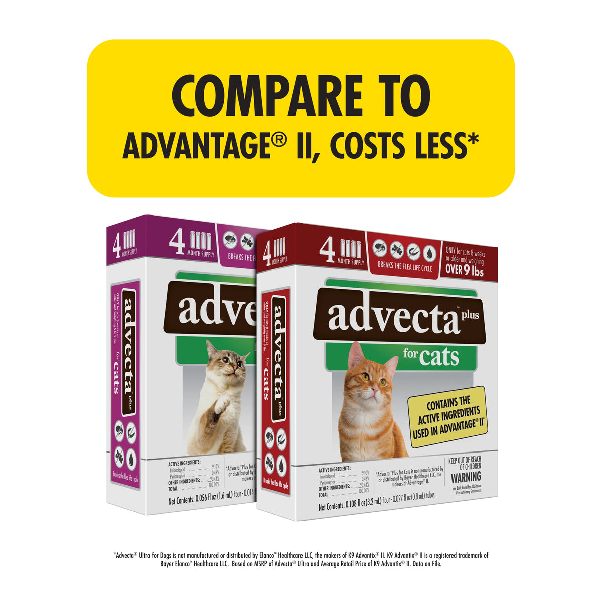 Flea Protection for Large Cats, 4 Count T1679