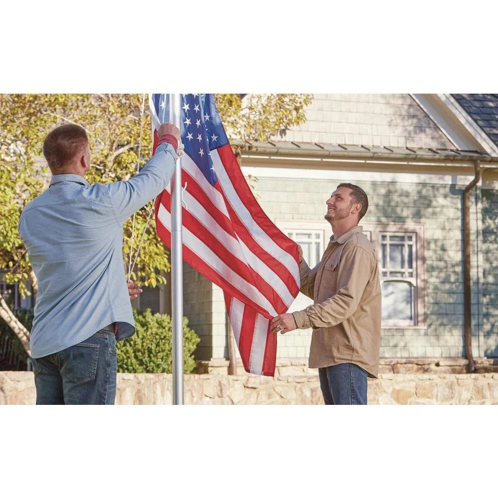 21 ft. Sectional Flagpole Kit with Rope X23432