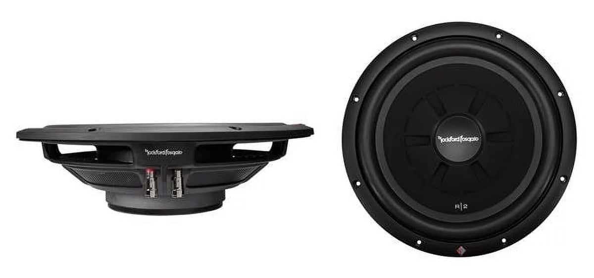 12" 1000W 4-Ohm Shallow Car Subwoofer Pair X987