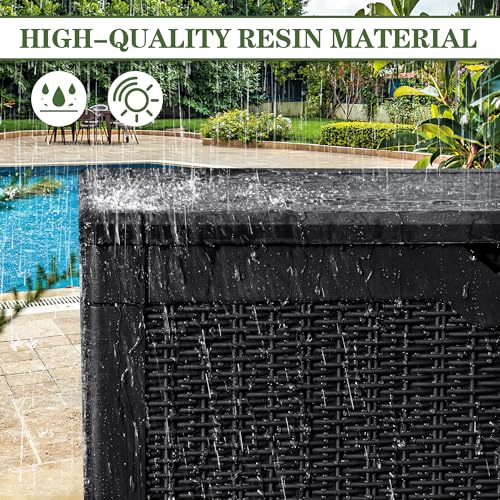 31 Gallon Weatherproof Resin Deck Box F522
