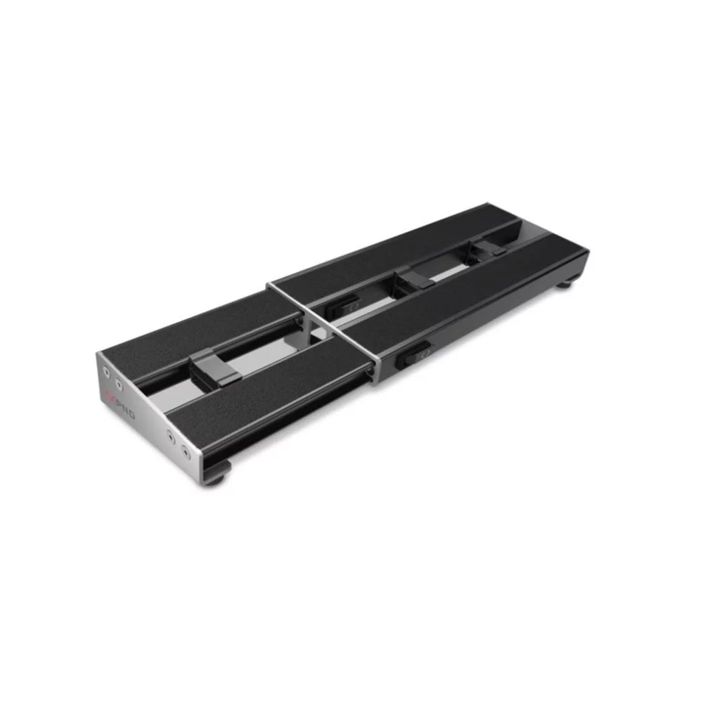 Expanding Single Row Pedalboard with Transporter Case M2321