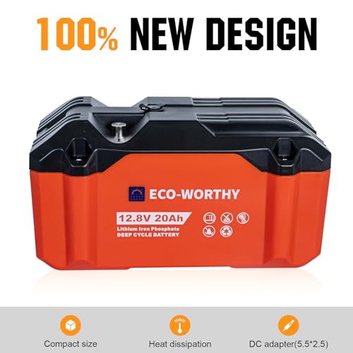 12.8V 20Ah Lithium Iron Phosphate Deep Cycle Battery H2410