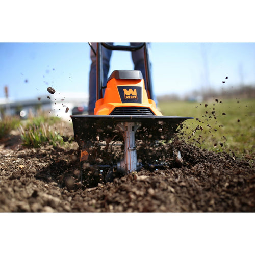 10-Amp 14-Inch Electric Tiller and Cultivator H9232