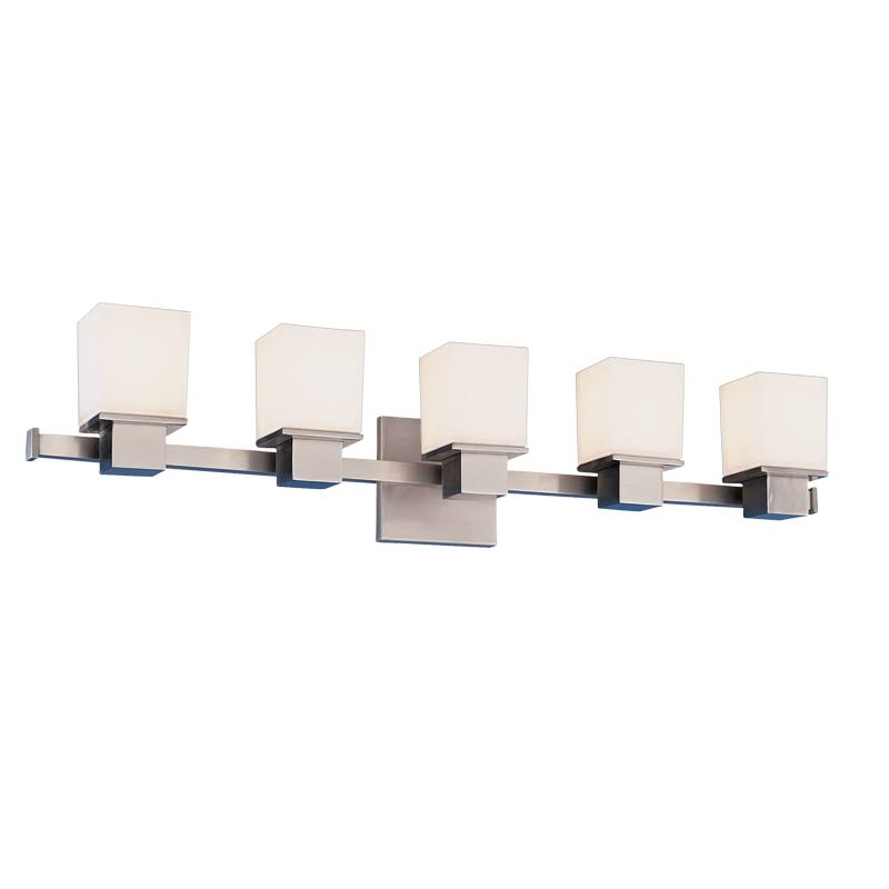 Satin Nickel 1 Light Bath Bracket J524