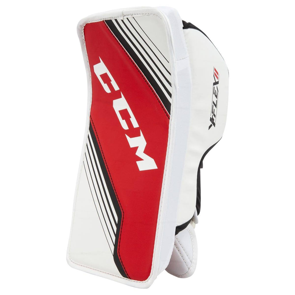 Youth Goalie Blocker White/Red W2861