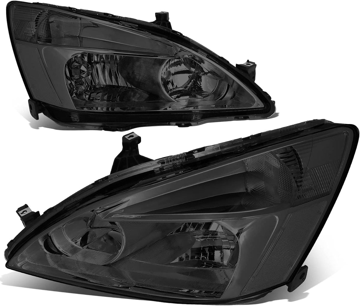 Black Housing Clear Lens Headlights Assembly B5873