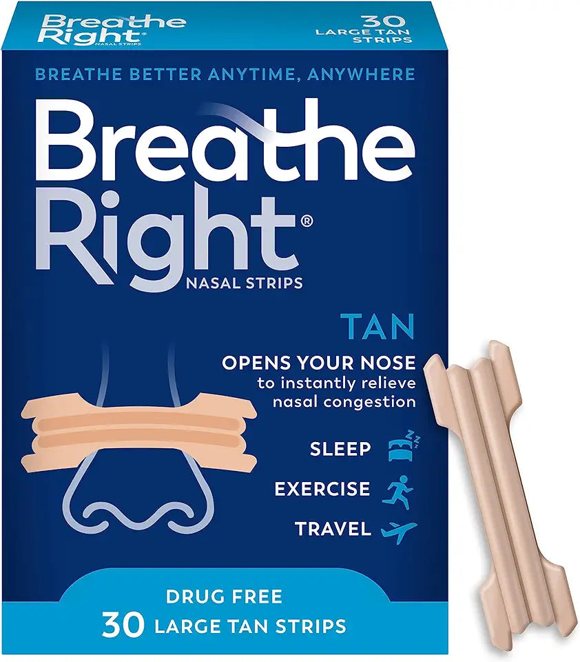 Tan 30 Count Nose Strips S58585